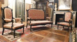 panc95 - living room set, 1940, cm W 64 x H 110 / cm W 158 x H 154